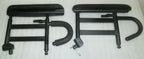 PAIR OF WHEELCHAIR ARM REST LEFT AND RIGHT WITH MOUNTS FOR QUICKIE QM-710