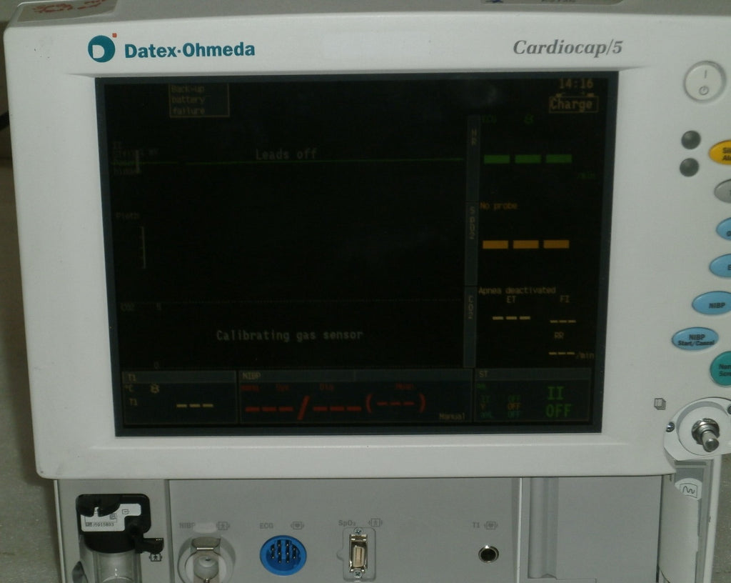 GE Datex-Ohmeda CardioCap 5 Monitor
