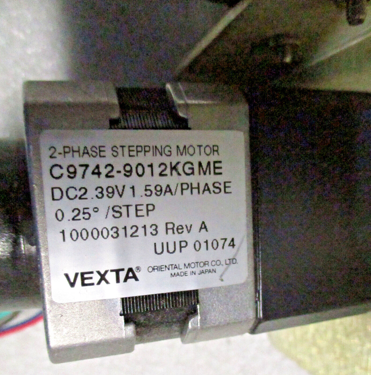 DIGITAL E5S-200-197-1,VEXTA STEPPING MOTOR C9742-9012 KGME FROM SIEMENS VISTA500