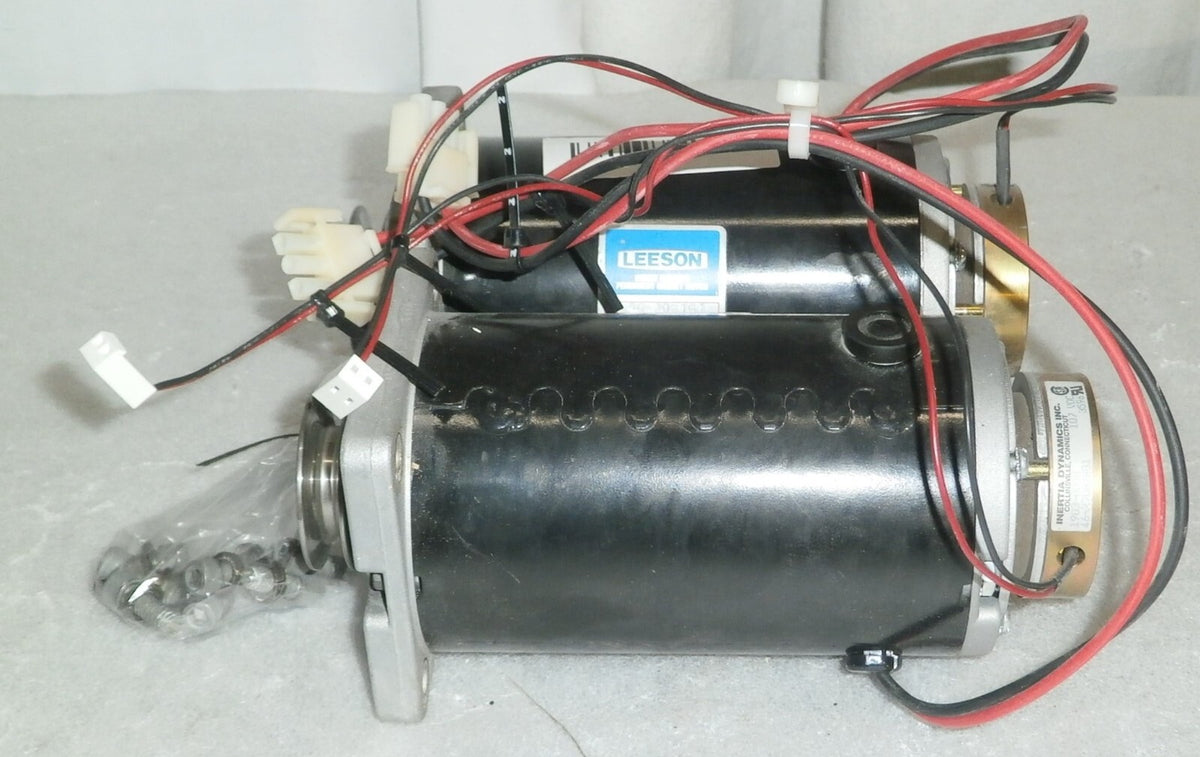 AMX 4 MAIN DRIVE MOTORS Leeson 46-302161 & MOTOR SHAFT BRAKE 46- 302161P1