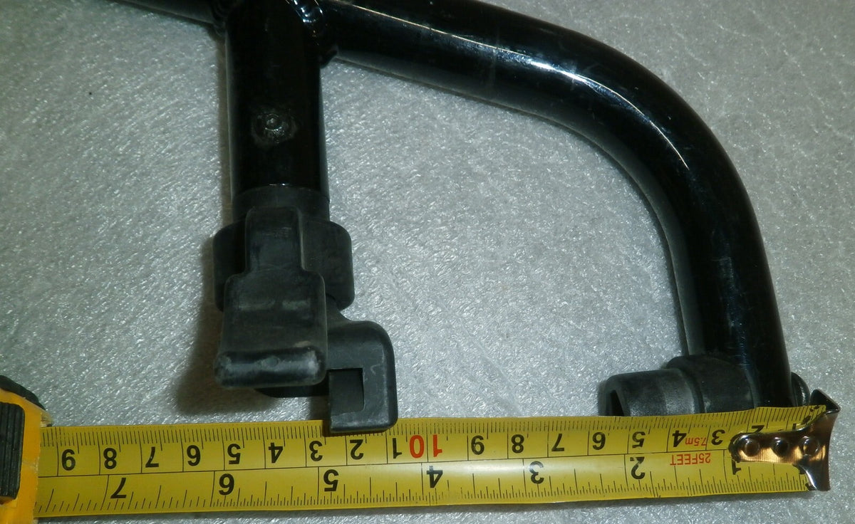 SET OF 2 WHEELCHAIR FOOT REST FRAMES DIMENSION AS PHOTO