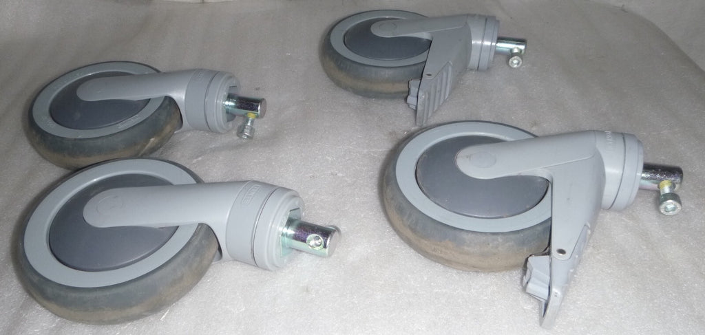 LOT 4 OF GE MAC5500 HD WHEELS Casters 125 X 32 USA MADE