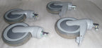 LOT 4 OF GE MAC5500 HD WHEELS Casters 125 X 32 USA MADE