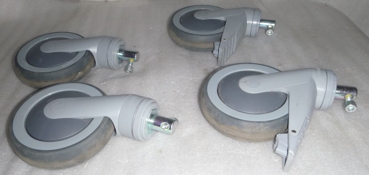 LOT 4 OF GE MAC5500 HD WHEELS Casters 125 X 32 USA MADE
