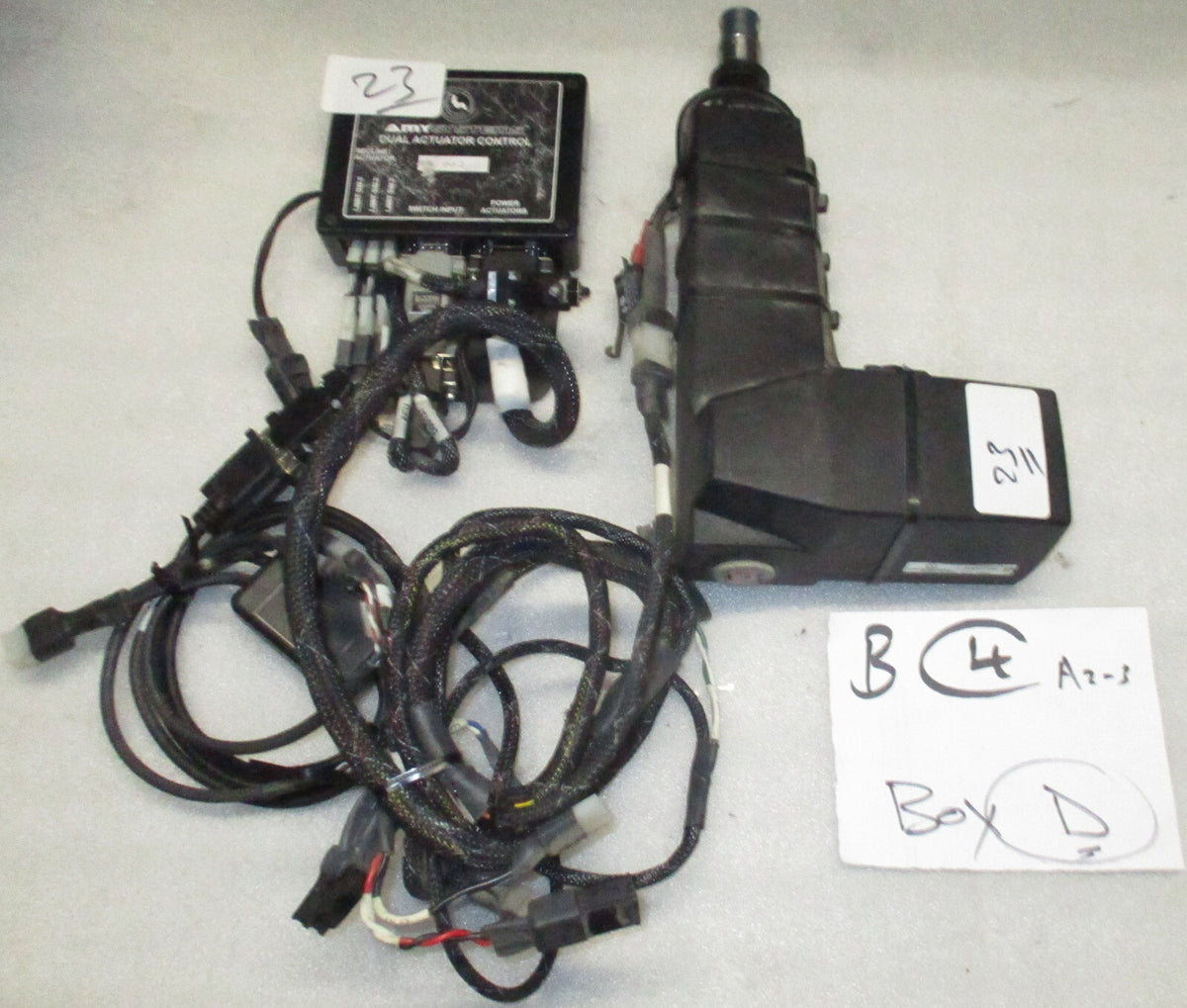 WHEELCHAIR ACTUATOR LINAK LA31-U265-02 AND DUAL ACTUATOR CONTROL-RECLINER ACT