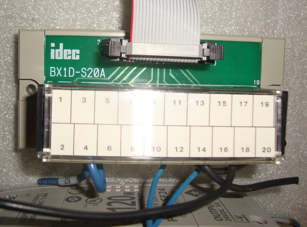 IDEC PS5r-SF24 power supply-with idec bx1d-s20a
