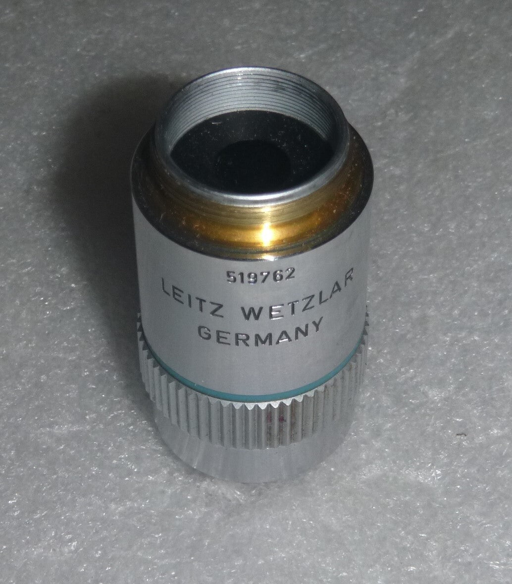 LEITZ WETZLAR GERMANY 519762 EF 40/0.65 160/0.17 MICROSCOPE OBJECTIVE