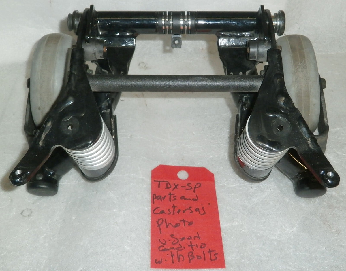 TDX-SP PARTS AND CASTERS AS PHOTO ATO_TDXSP-CG VERY GOOD CONDITION WITH BOLTS