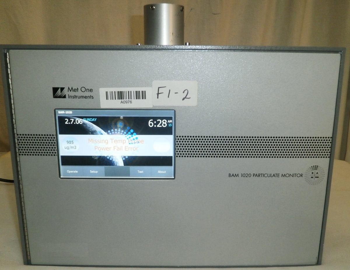 Met One BAM 1020 Touch Screen Continuous Particulate Monitor