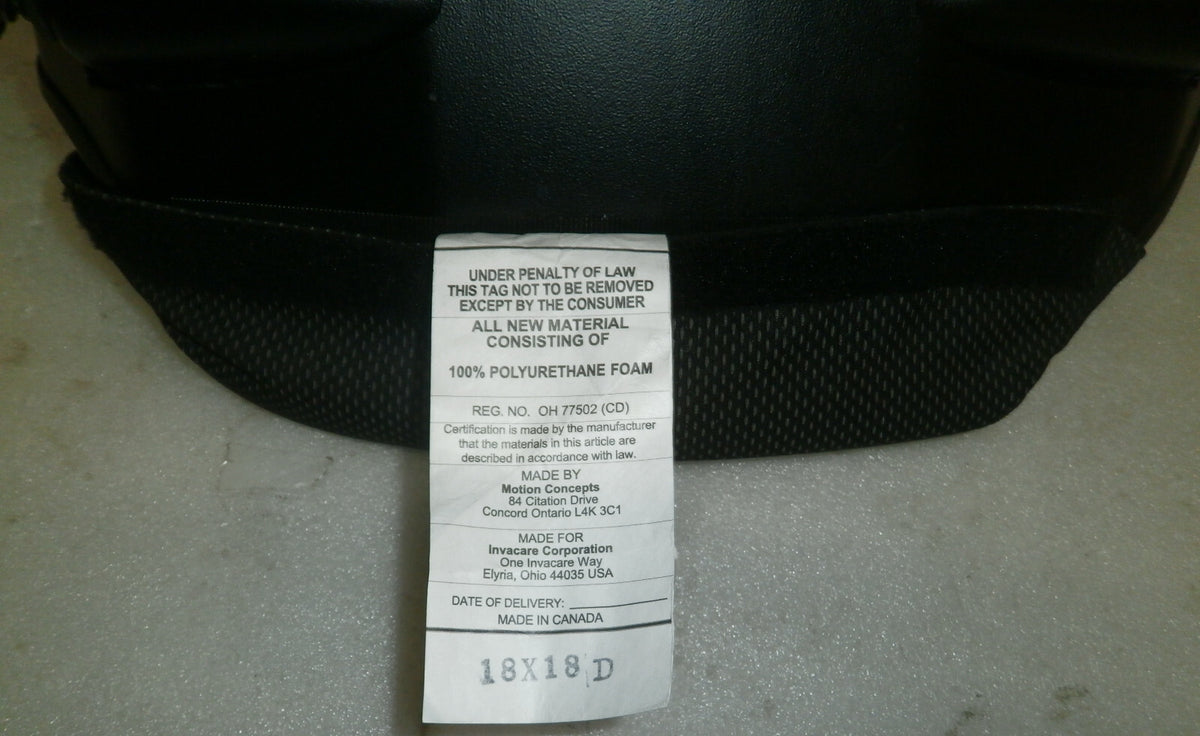 Invacare - New Matrx PB Cushion Back 23"x17"