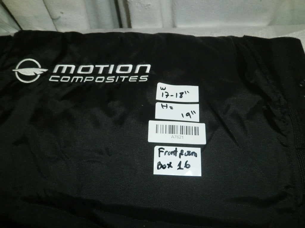 Motion Wheelchair Fabric Adjust Back cover Upholstery Size 17-18" Good Condition