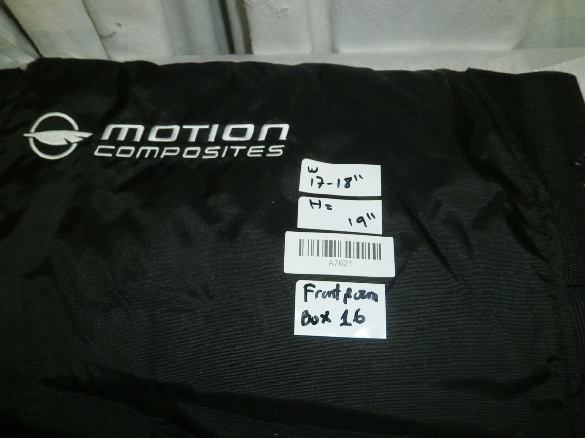 Motion Wheelchair Fabric Adjust Back cover Upholstery Size 17-18" Good Condition