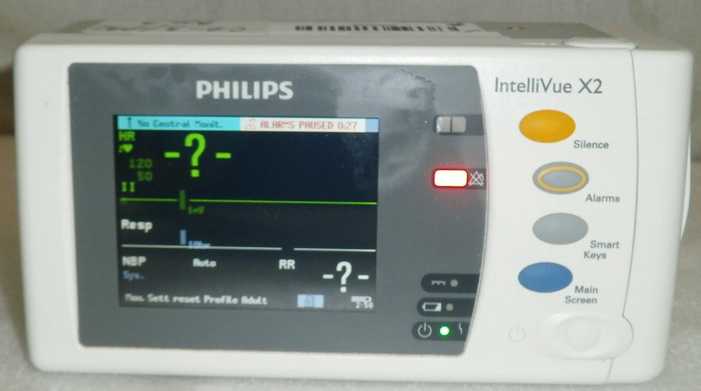 Philips IntelliVue Intelli Vue X2 Vital Sign Patient Monitor M3002A Rev G