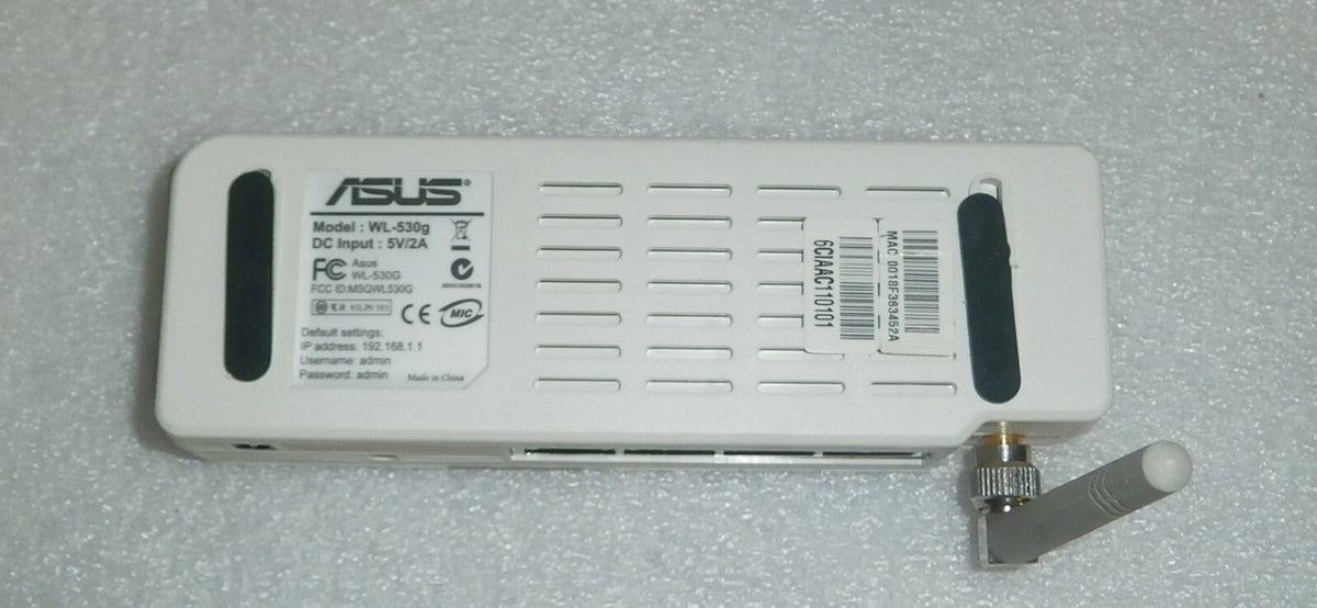 SET OF ASUS WL-530G Pocket w/3 MW SD-50A-12, SP-200-12, SD-25B-24 & Omron 12V DC