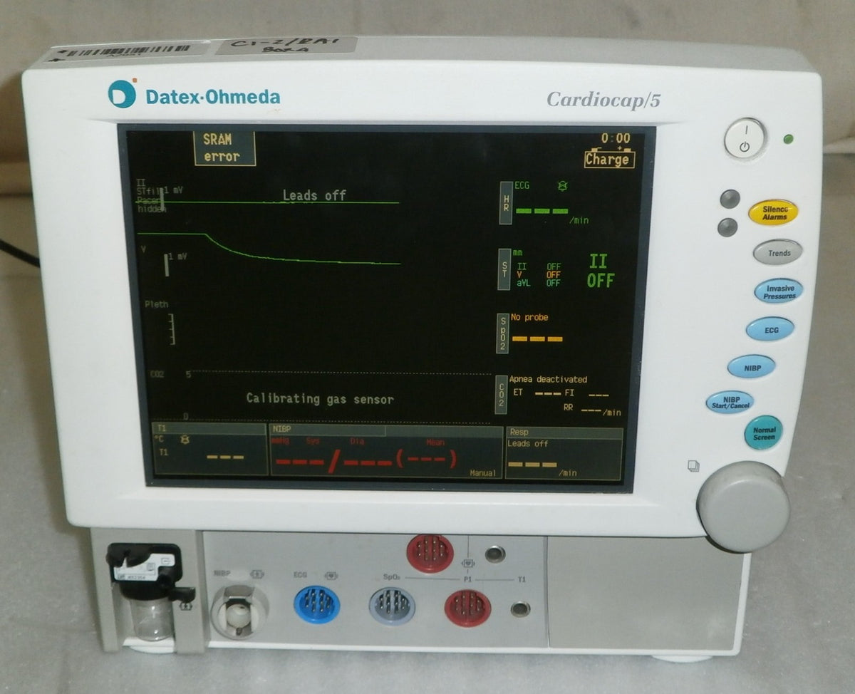 GE Datex-Ohmeda CardioCap 5 Monitor