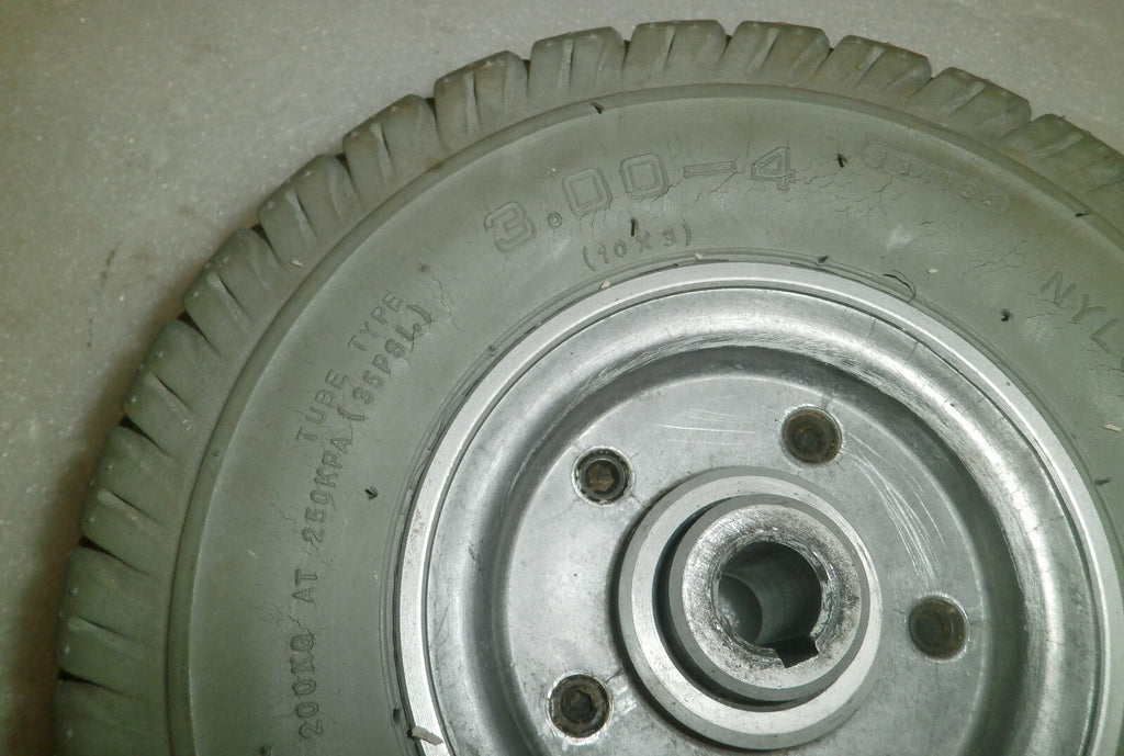 TWO PRIMO POWER TRAX WHEELCHAIR WHEELS 3.00-4 FROM JET 3 ULTRA