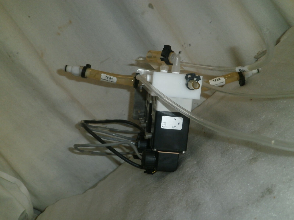 2017 Emag Biomerienx Lot of 3 Burkert 00238300 Pneumatic Solenoid Valve & Motor