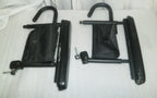 PAIR OF WHEELCHAIR ARM REST MOUNTS FOR QUANTUM Q6 EDGE