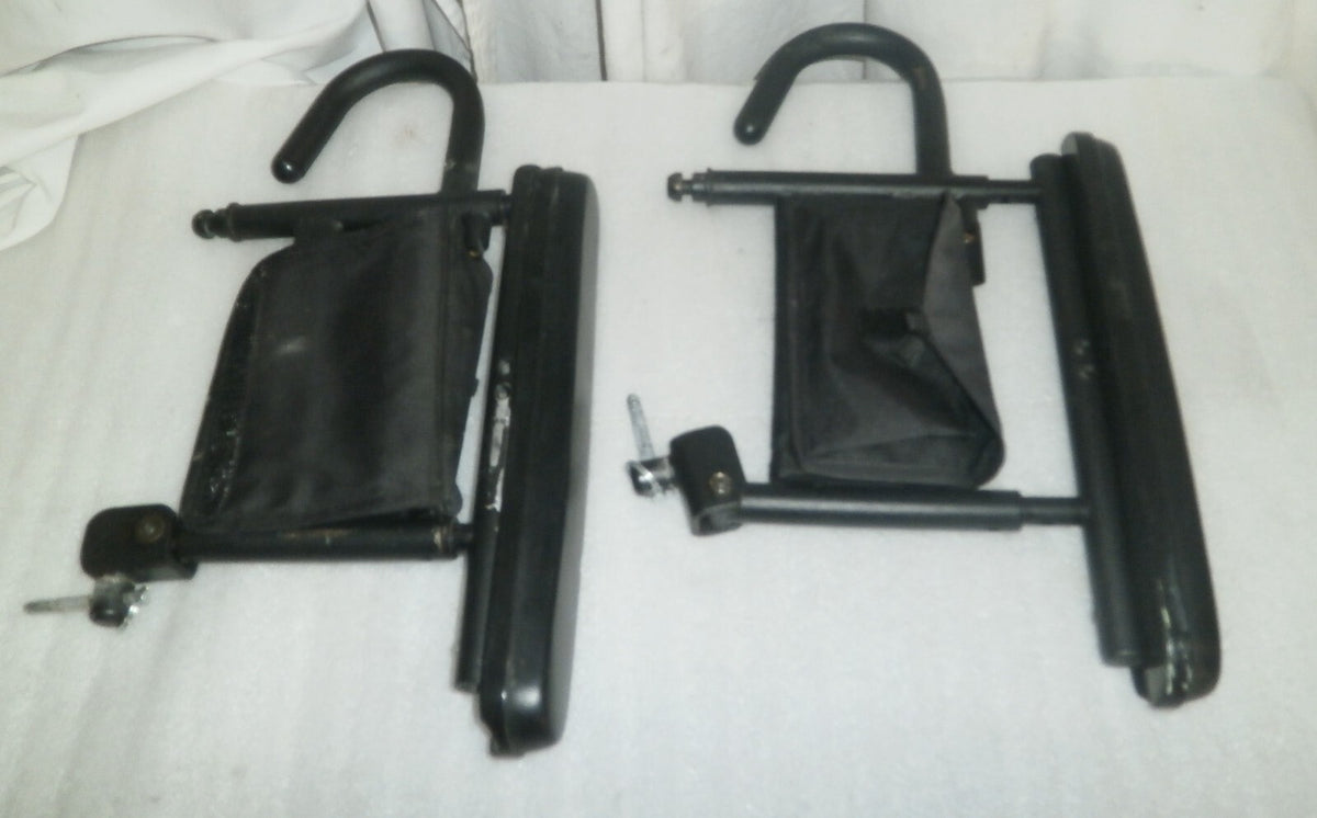 PAIR OF WHEELCHAIR ARM REST MOUNTS FOR QUANTUM Q6 EDGE