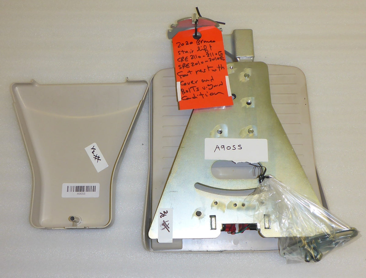 2020 BRUNO STAIR LIFT CRE 2110-2110E SRE 2010-2010E FOOTREST VERY GOOD CONDITION