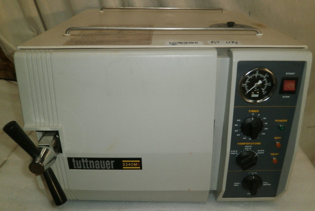 Tuttnauer 2340MK Autoclave Steam Sterilizer