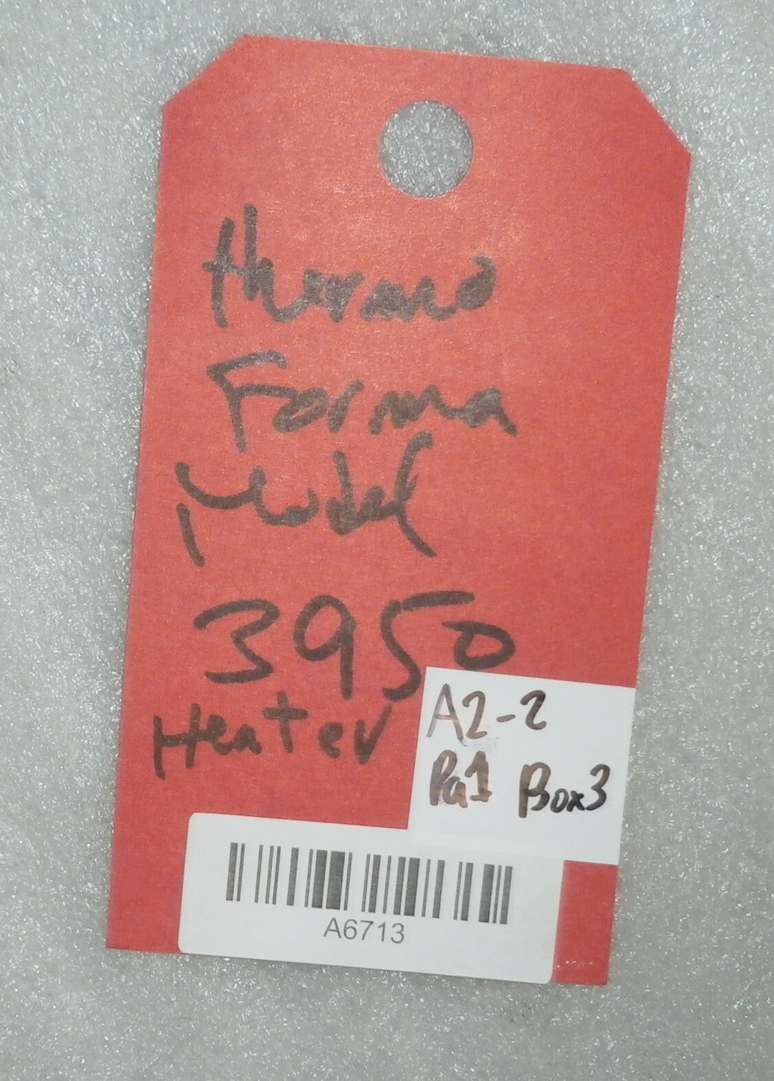 Thermo Forma 3950 Reach-In CO2 Incubator Model Heating Element