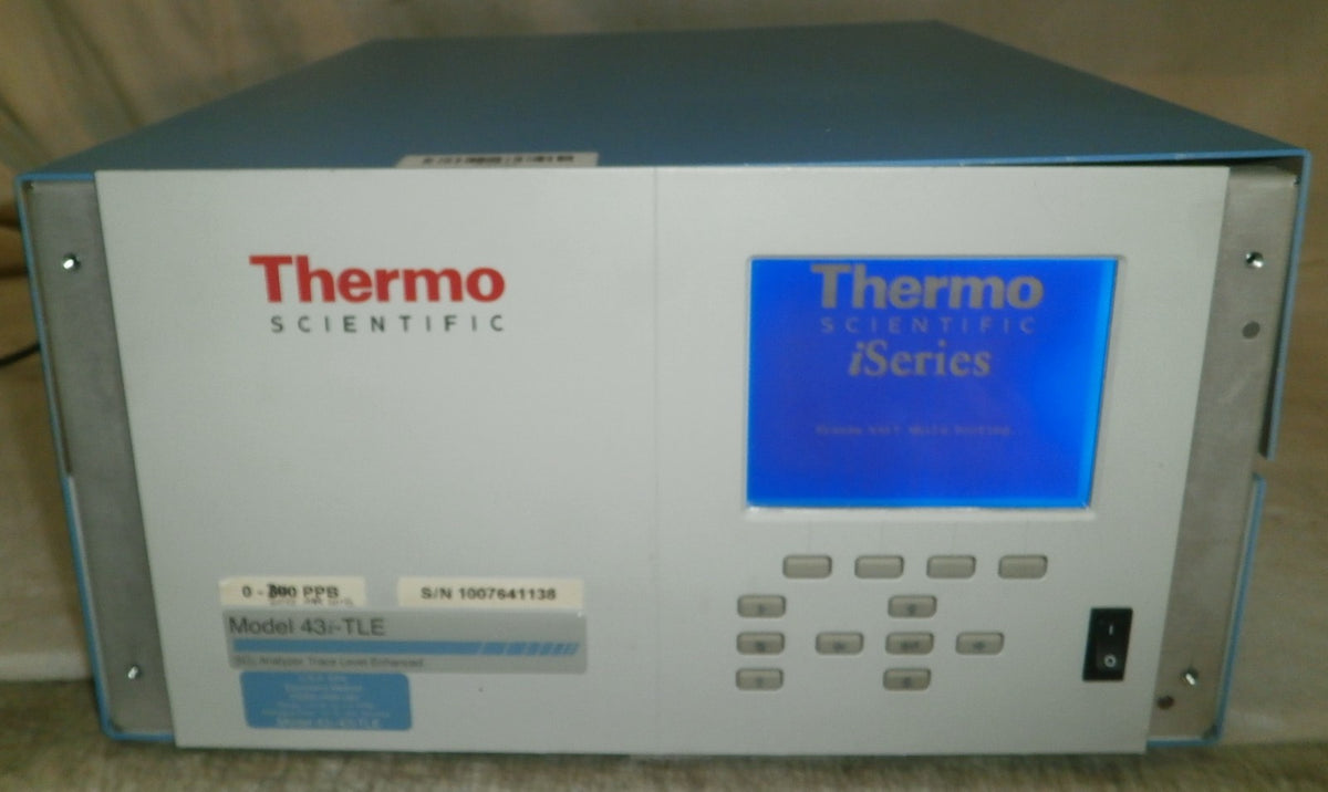 Thermo Scientific 43i-TLE SO2 Gas Analyzer Trace Level Enahanced 43ITLE-APSAB