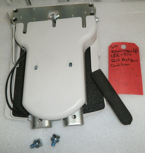 BRUNO STAIRLIFT 2020 CRE-2110 FOOTREST VERY GOOD CONDITION AS PHOTO