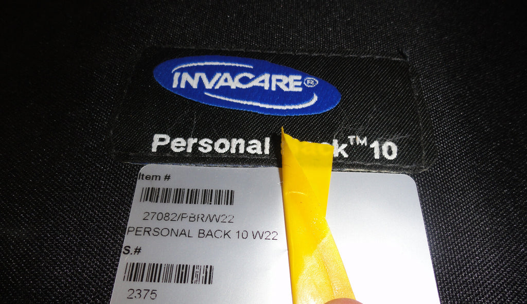 INVACARE PERSONAL 10 WHEELCHAIR BACK WITH 22 INCH WIDTH -NO ACCESS GOOD COND