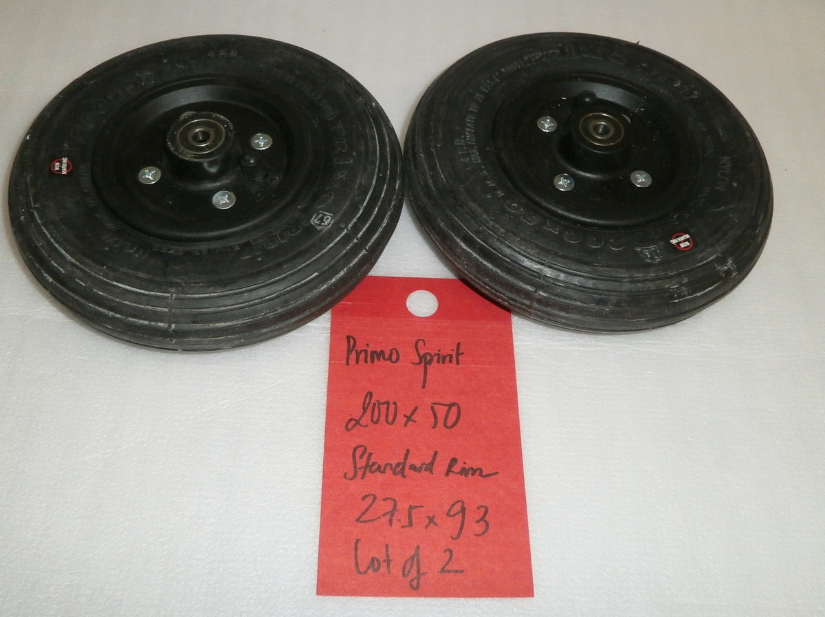 PRIMO 2.8/2.5-4" WHEELS NEW CONDITION