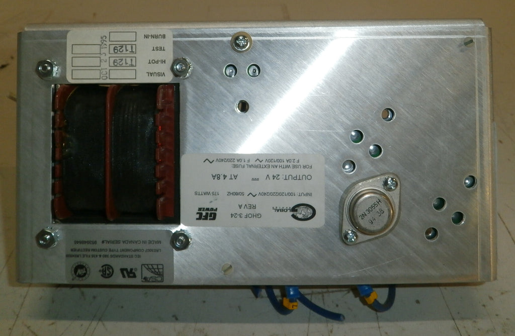 GFC POWER SUPPLY 4.8AMP-24VDC 5--60 HZ 175W A4