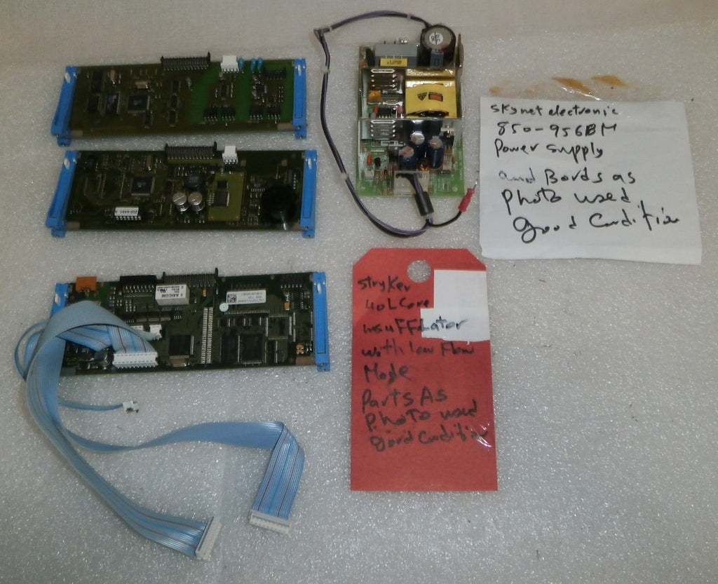 PARTS FROM STRYKER 40L CORE INSUFFLATOR SKY NET ELECTRONIC 850-956BM GOOD