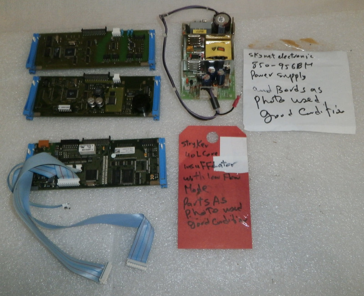 PARTS FROM STRYKER 40L CORE INSUFFLATOR SKY NET ELECTRONIC 850-956BM GOOD