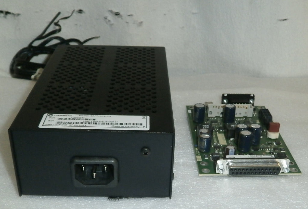 A7154 COHERENT POWER SUPPLY LPDC 1105375 RAJ MADE IN GERMANY WITH BOARD AS PHOTO