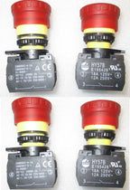 4 X KEDU HY57B Round Button Switch 125V/250V 18A/12A