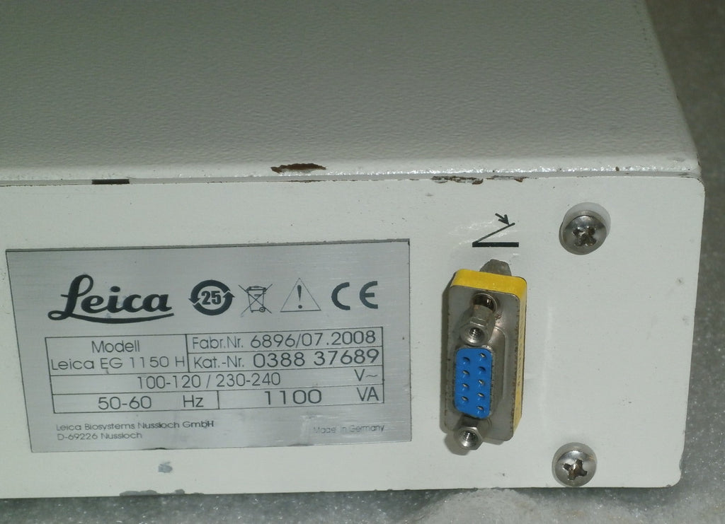 LEICA MODEL LEICA EG1150H EMBEDDING CENTER