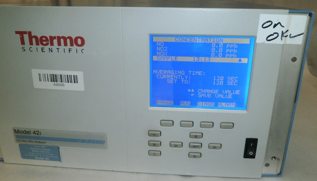 THERMO SCIENTIFIC 42i NO-NO2-NOx Gas ANALYZER