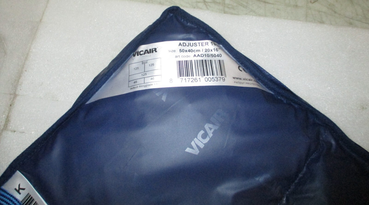 VICAIR Adjuster 10 AAD10/5040 Cushion Size 20"X16" With Cover Good Condition