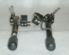 Wheel Locks Wheelchair Long Hand Brake Pull Push Assembly Pair Left Right