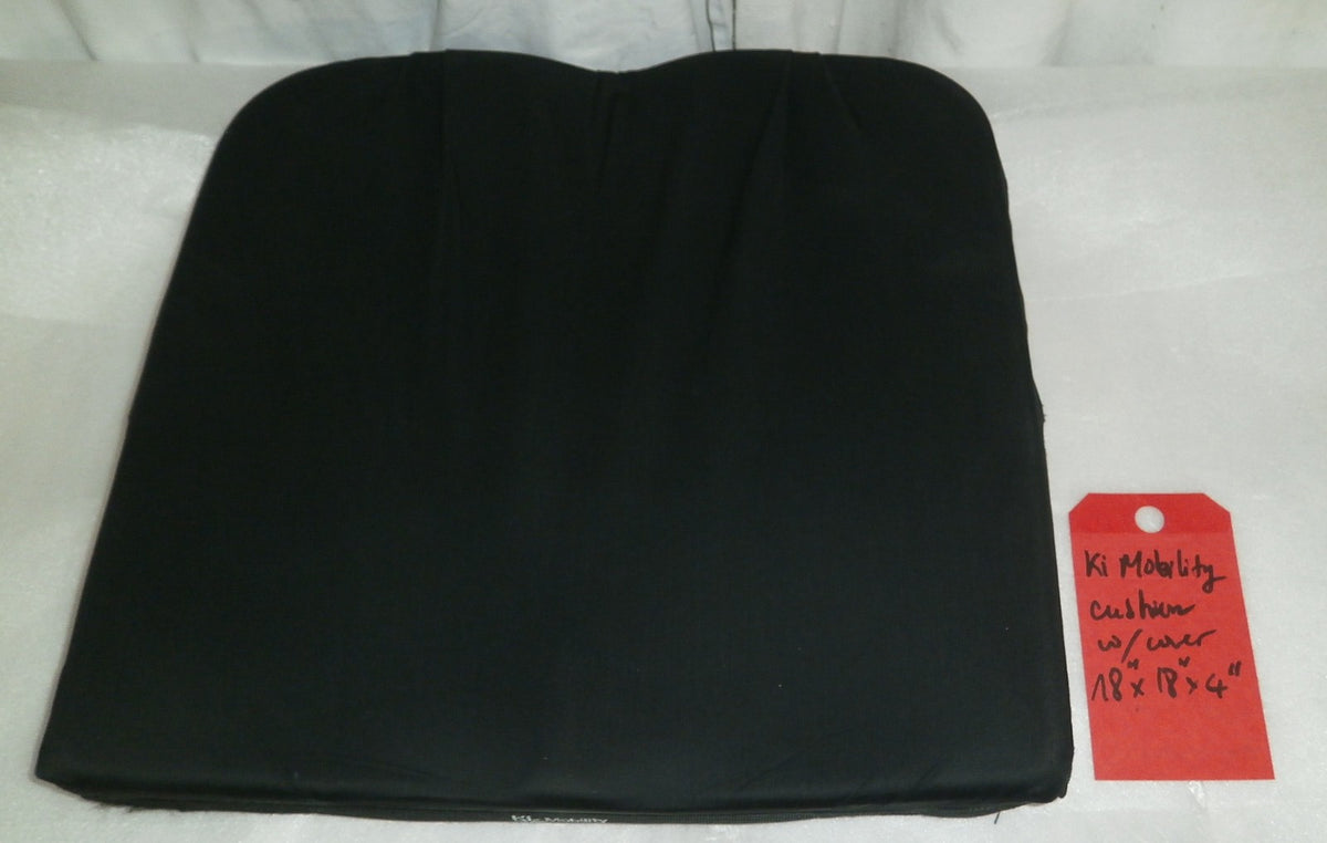 KI MOBILITY AXIOM G WHEELCHAIR CUSHION XG 19X18X4 INCH GOOD CONDITION