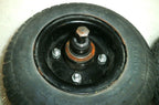 TWO QUICKIE 1450 POWER WHEELCHAIR WHEELS PRIMO DUROTRAP 2.80/2.50-4