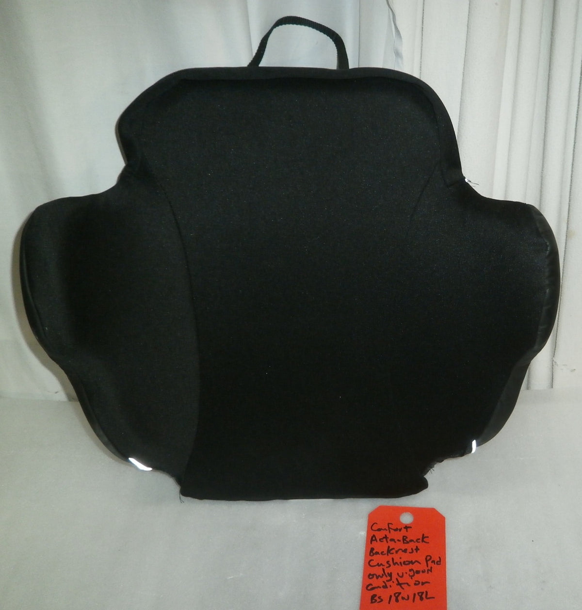 18 x 18" Comfort Acta-Relief Wheelchair Back Cushion only w/ Cover (No mounting)