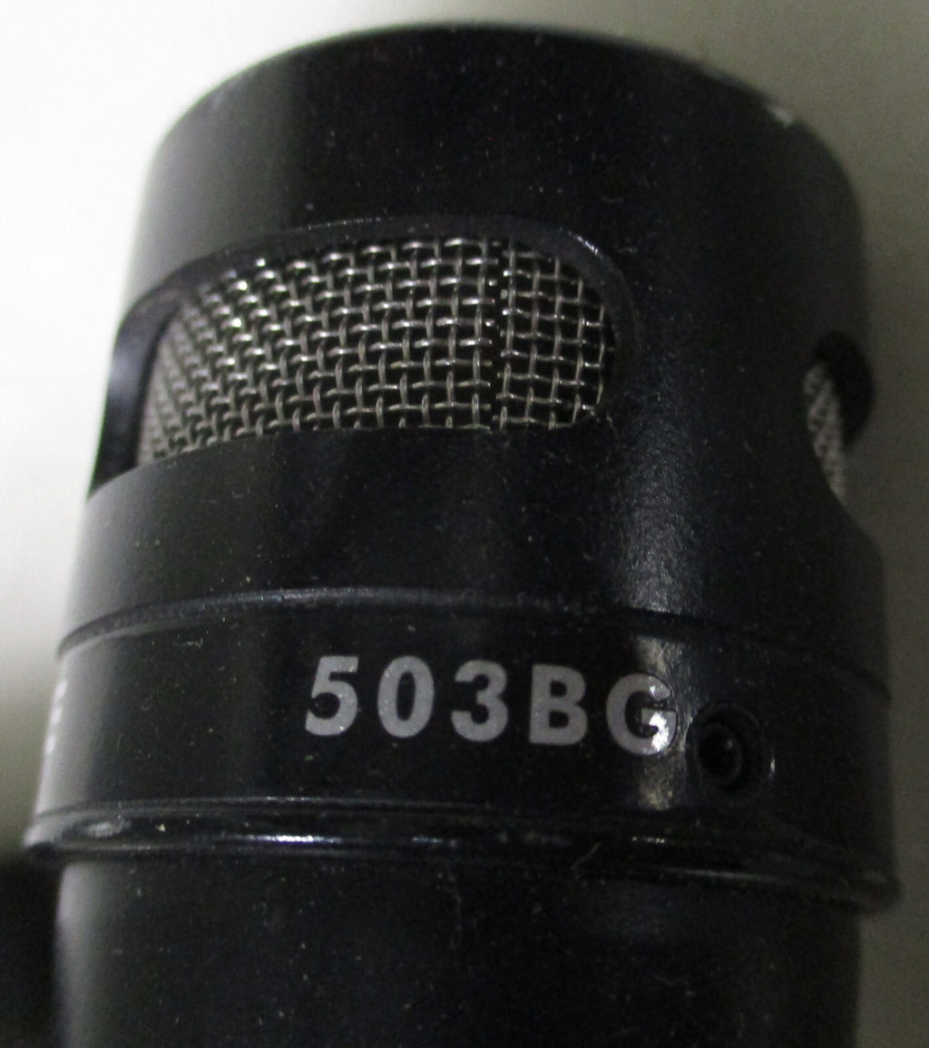 Lot of 2 Shure 503BG dynamic Cardioid Mixer console gooseneck Microphone