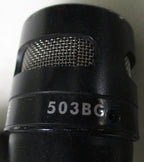 Lot of 2 Shure 503BG dynamic Cardioid Mixer console gooseneck Microphone