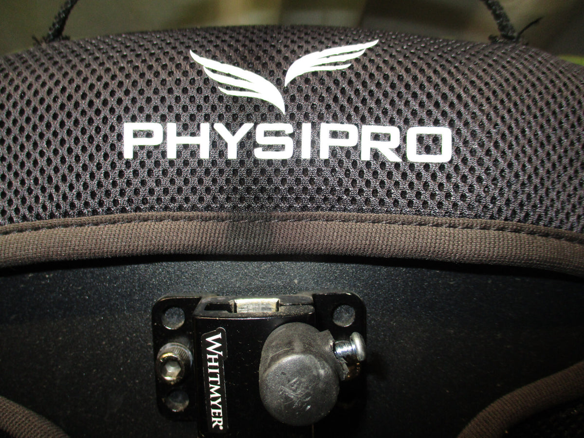 PHYSIPRO HP2 WHEELCHAIR BACK USED GOOD CONDITION Dimension 19"x18"x13" w/ Mounts