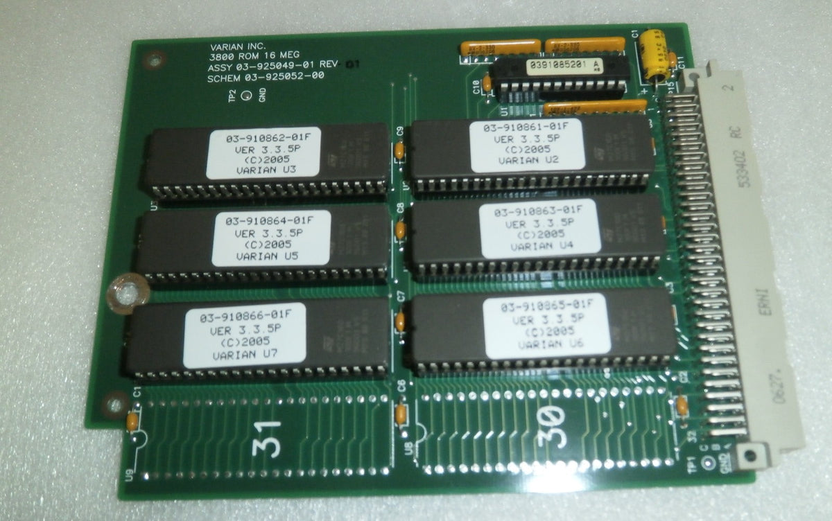 VARIAN CP-3800 BOARD 03-925049-01 USED GOOD CONDITION
