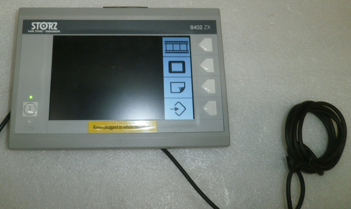 Storz 8402ZX Monitor with Power Supply & 8402X C-MAX Video Module