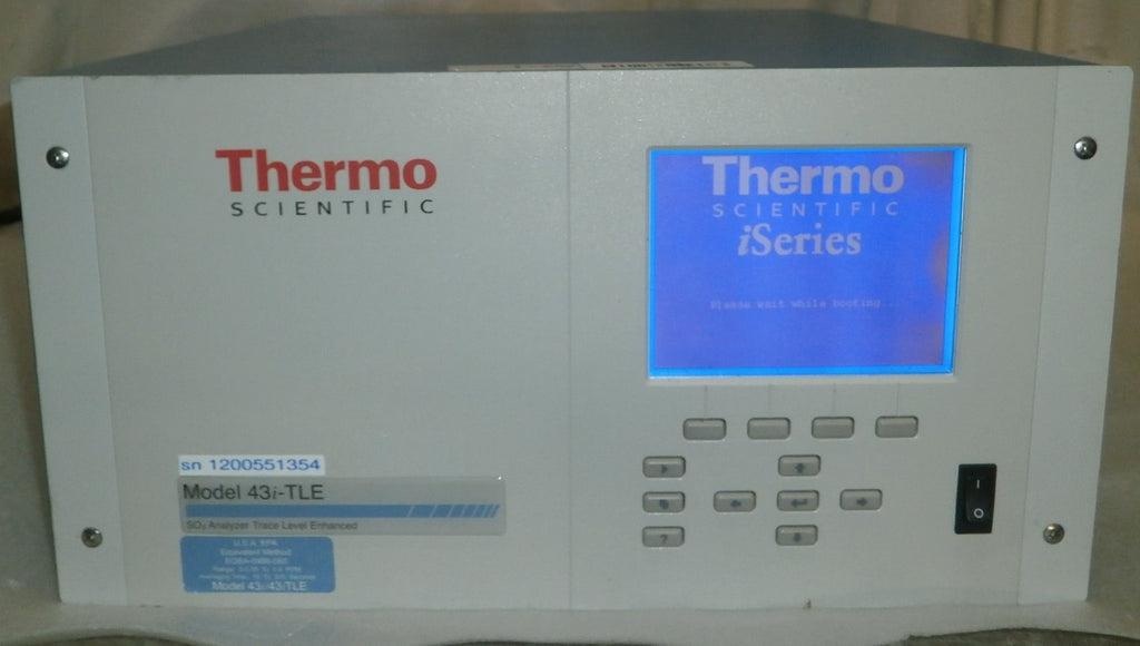 Thermo Scientific 43i-TLE SO2 Gas Analyzer Trace Level Enahanced 43ITLE-APSAB