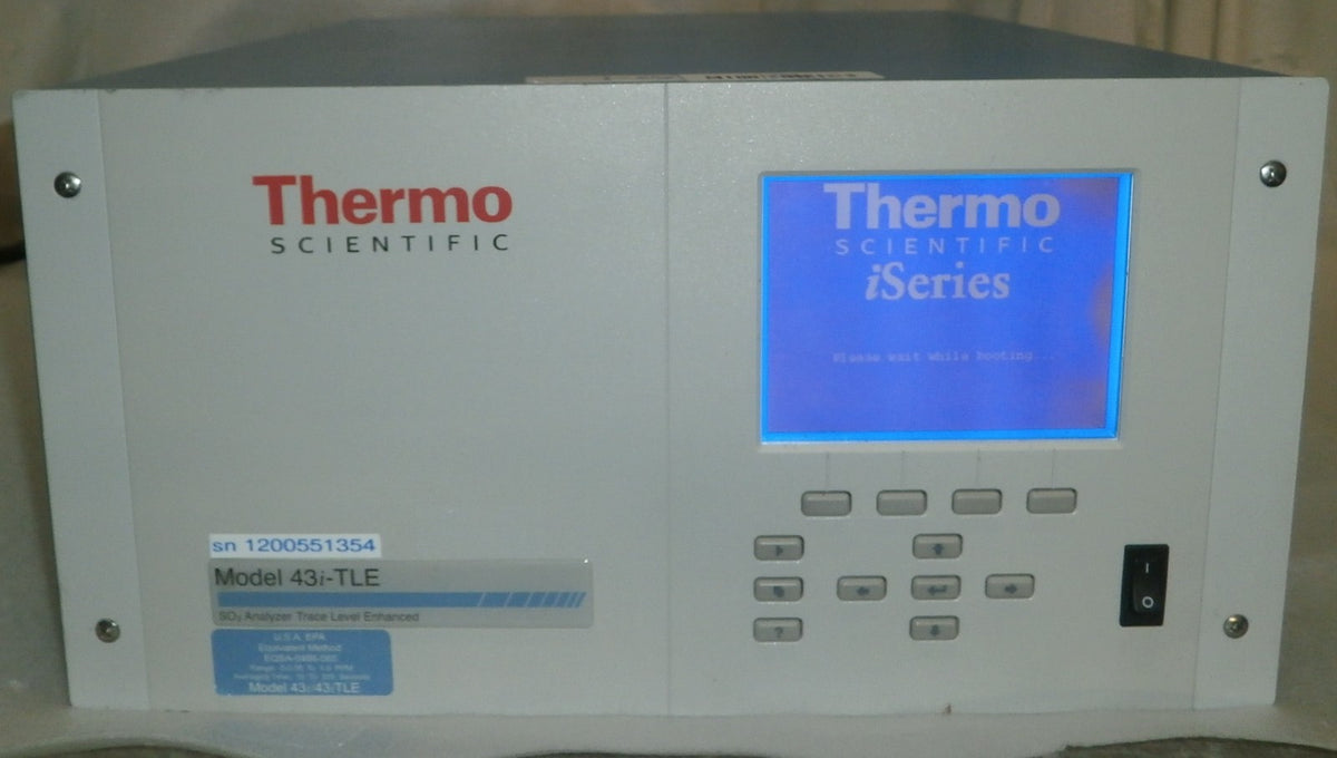 Thermo Scientific 43i-TLE SO2 Gas Analyzer Trace Level Enahanced 43ITLE-APSAB