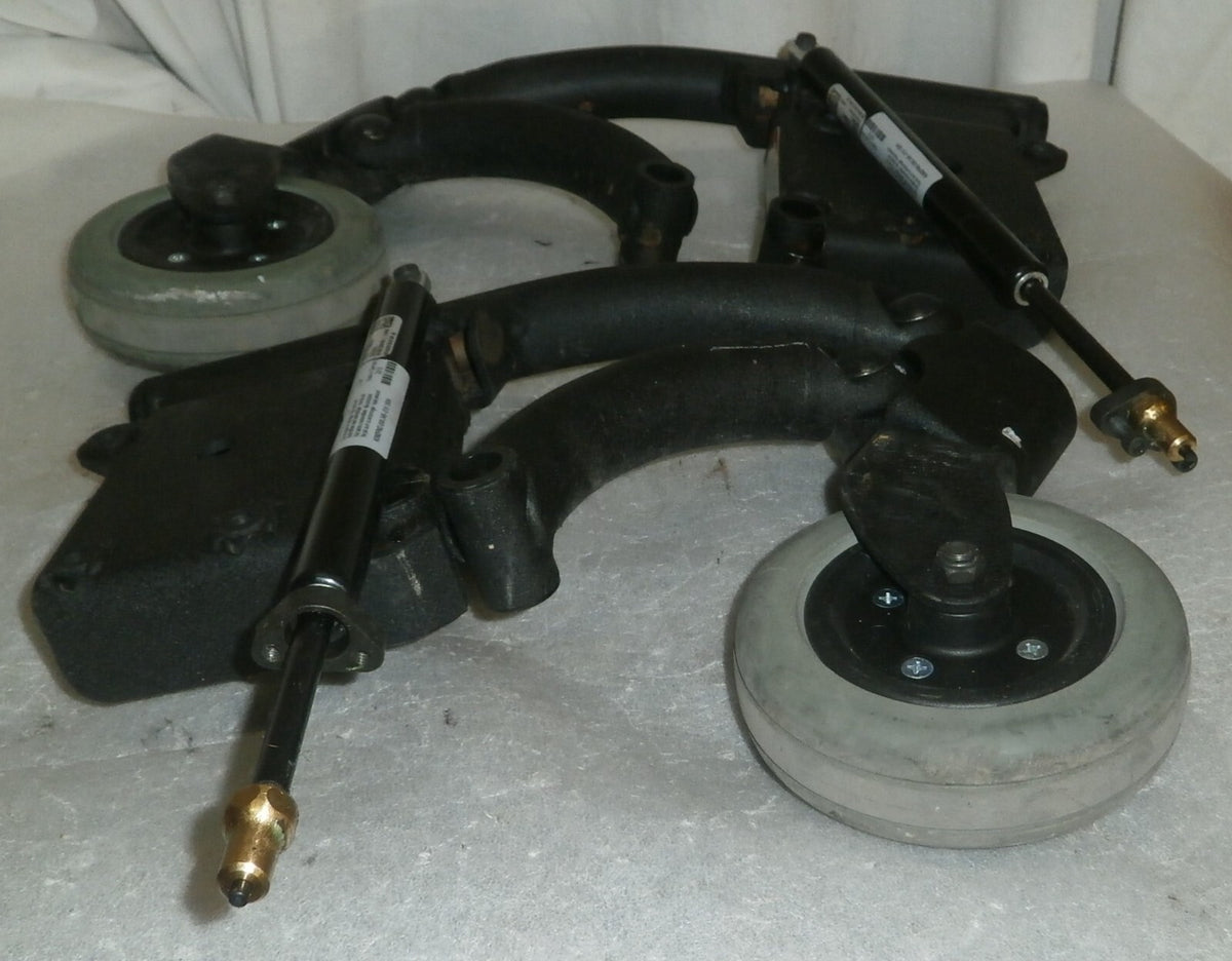 INVACARE TDX-SP2 FRONT PART WITH CASTERS AS PHOTO